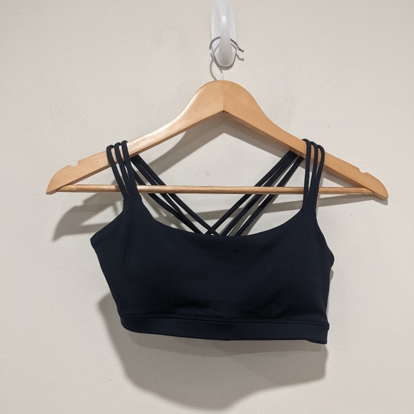 NEW GAP Navy Eclipse Sports Bra - Picture 3 of 12